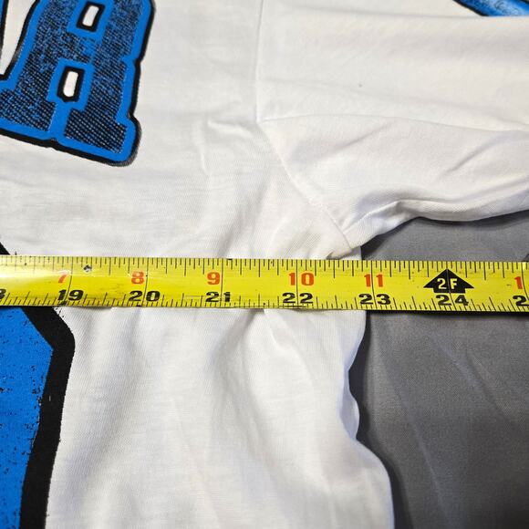 Rockstar Original Sz XL White Blue OverSized  Distressed Graphic T-Shirt12 - Picture 8 of 9